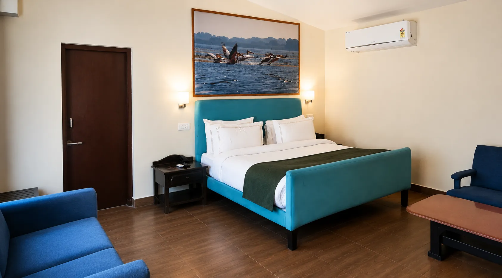 River View Room (12).webp - Bel-La Monde Riverside Jim Corbett